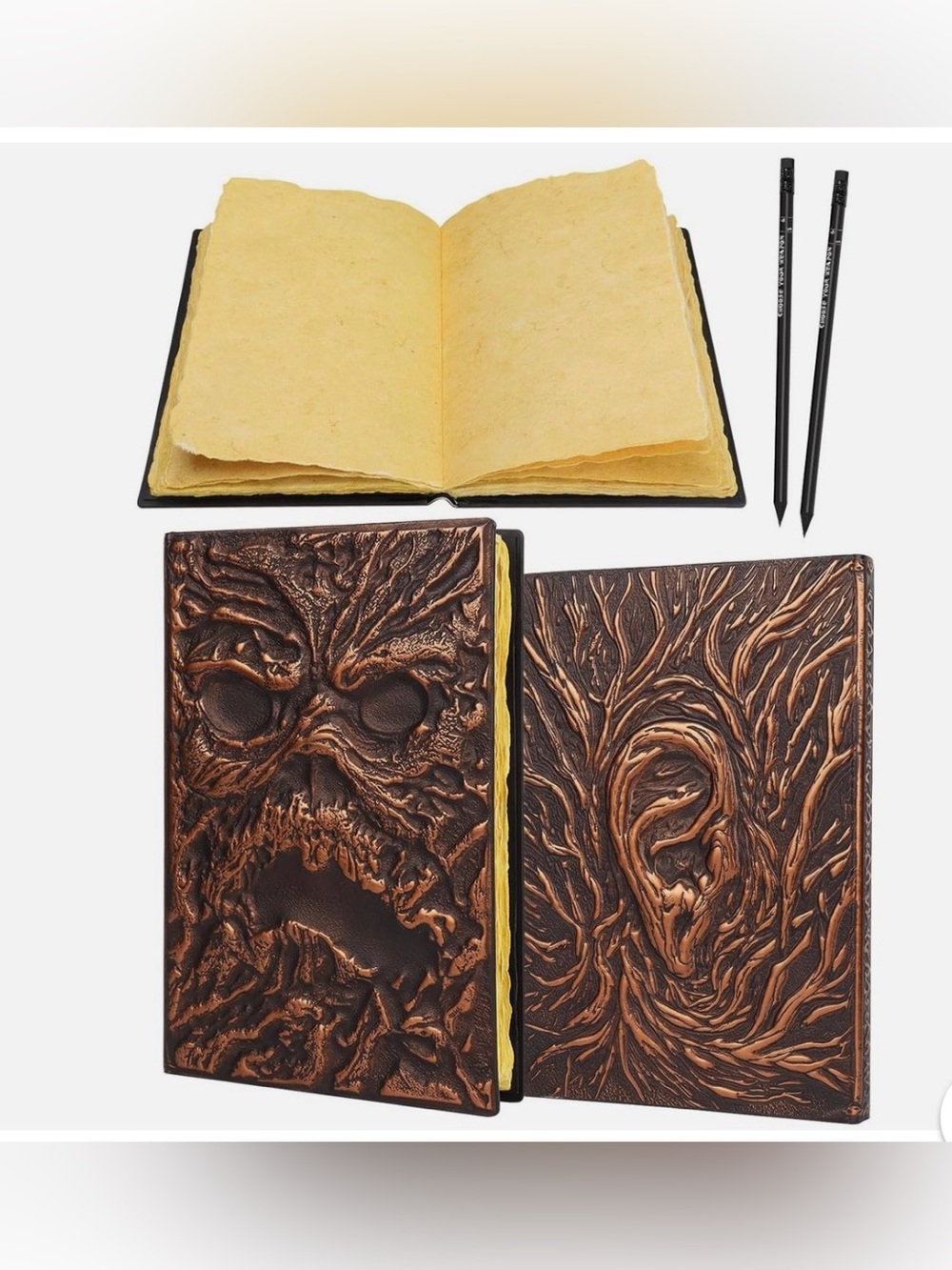 Original Necronomicon Horror Journal | Faux Leather | Spellbook Evil Dead NWT